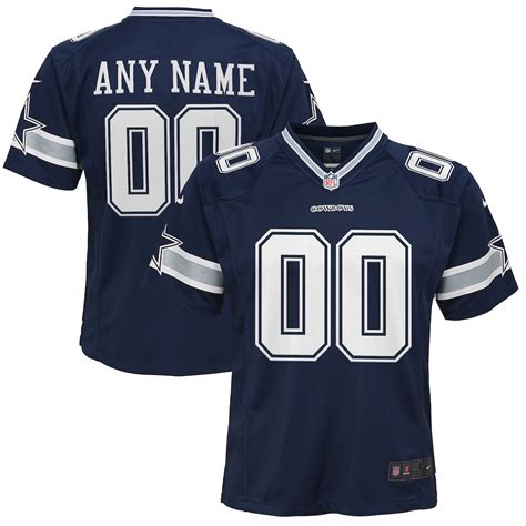 Nike Dallas Cowboys Custom Youth Game Jersey 